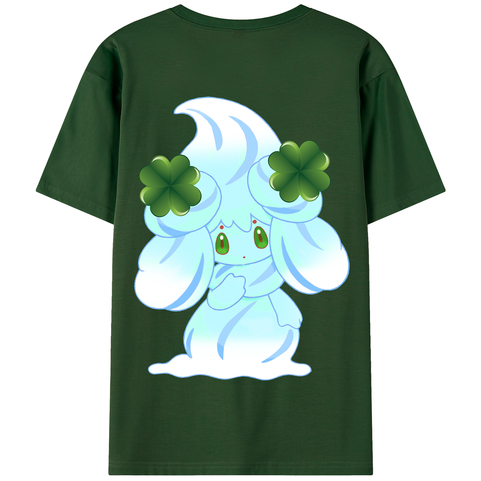 （画像用） ポケットモンスター Pokémon 綿100％半袖Tシャツ（背面プリント）